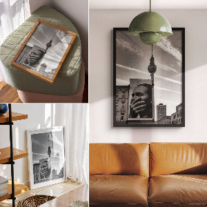 Wall print City billboard