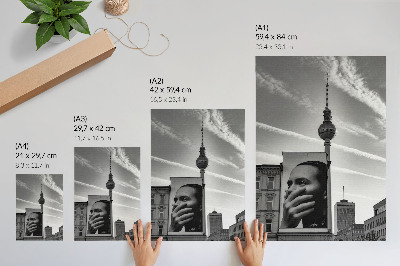 Wall print City billboard