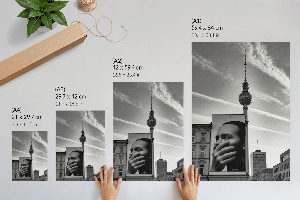 Wall print City billboard