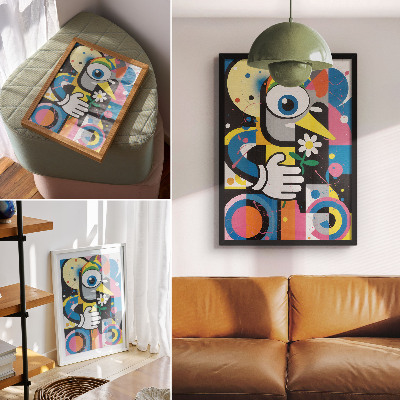 Art print Colorful pattern