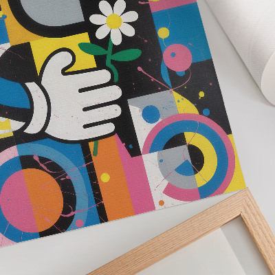 Art print Colorful pattern