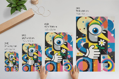 Art print Colorful pattern