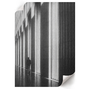 Art print of artistic architecture