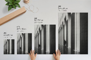 Art print of artistic architecture