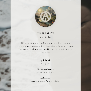 Wall art Antlers in the snow