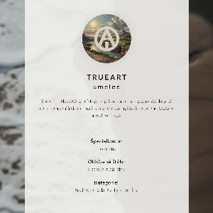 Wall art Antlers in the snow