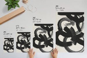 Decorative poster The energy of movement