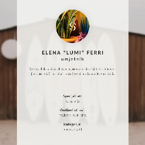 Wall print Green cactus