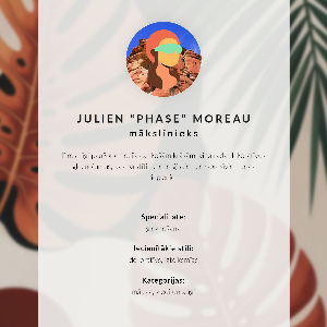 Poster Tropical leaves