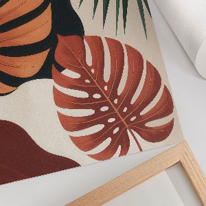 Poster Tropical leaves