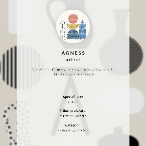 Art print Abstract balloons