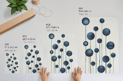 Art print Abstract balloons