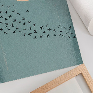 Poster Birds in the sky