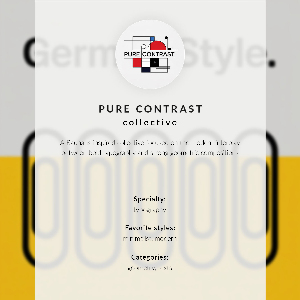 Poster German beer style