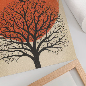 Art print Tree and birds