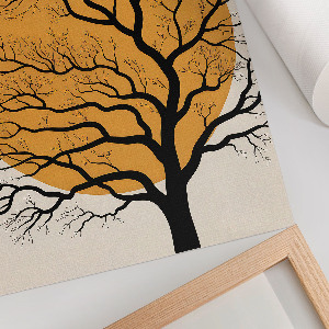Decorative poster Abstract tree