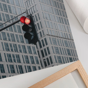 Decorative poster Traffic lights