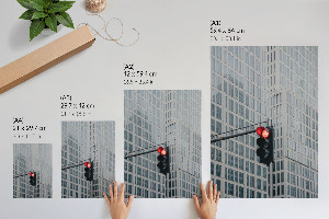 Decorative poster Traffic lights