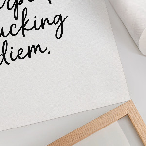 Wall print Carpe diem