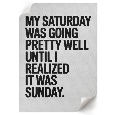 Poster Humor text