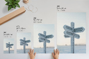 Wall print Winter signs