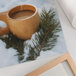 Art print Winter mug