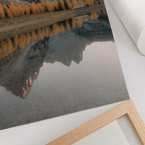 Decorative poster Mountain landscape