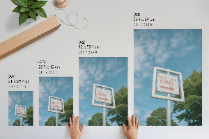 Wall art Direction sign