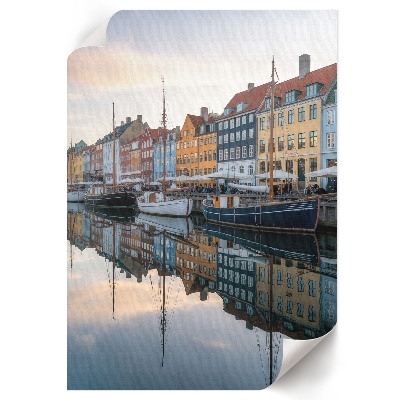 Art print Colorful port