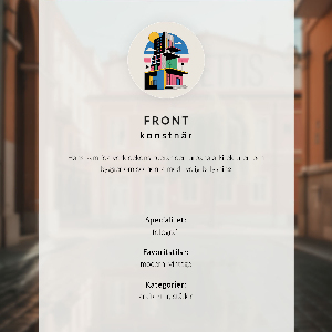 Art print Colorful port