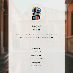 Art print Colorful port