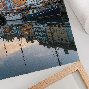 Art print Colorful port