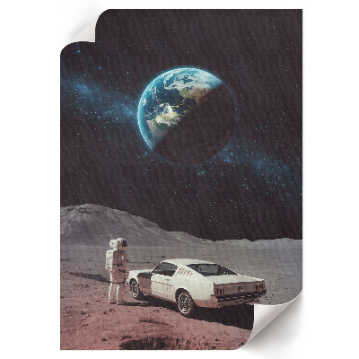 Wall print A journey into space