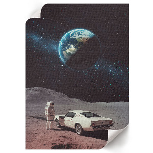 Wall print A journey into space