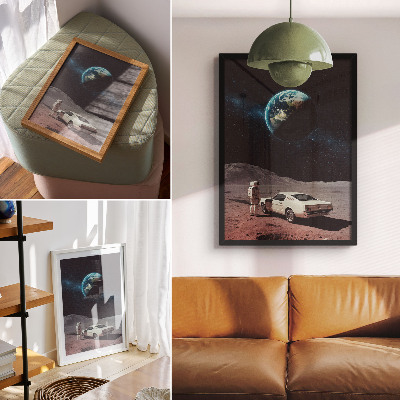 Wall print A journey into space