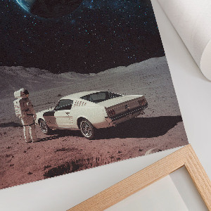 Wall print titled 