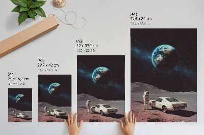 Wall print A journey into space