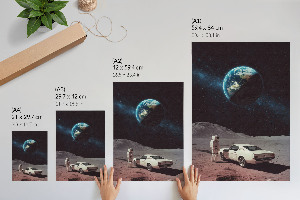 Wall print A journey into space