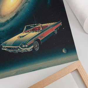 Art print Space journey