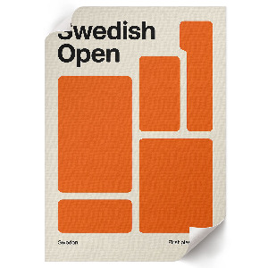 Decorative minimalist poster