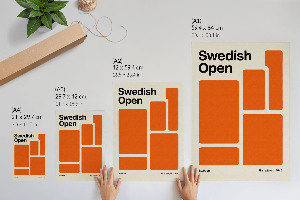 Decorative minimalist poster