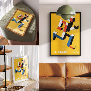 Poster Bauhaus design