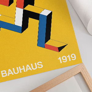 Poster Bauhaus design