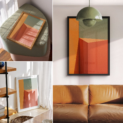 Wall print Geometric minimalism