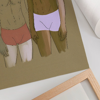 Poster Male couple