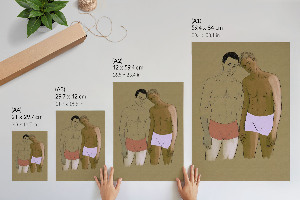 Poster Male couple