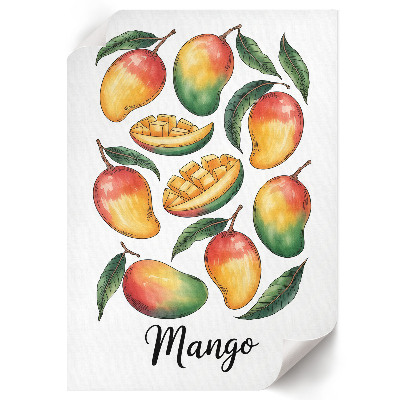 Wall print Exotic mango