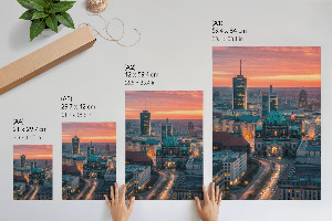 Decorative poster City panorama