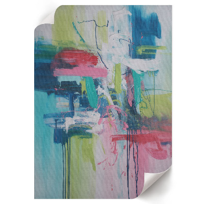 Wall print Colorful abstraction