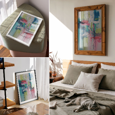Wall print Colorful abstraction